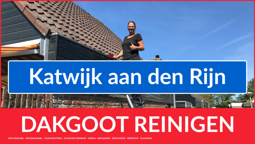 dakgoot vegen Katwijk aan den Rijn